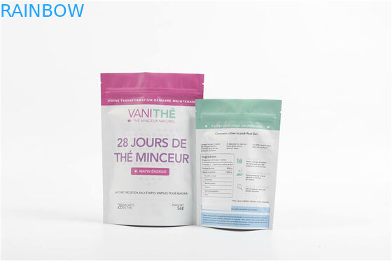 ময়েশ্চার প্রুফ বিস্কুট বাদাম জিপলক স্ট্যান্ড আপ পাউচগুলি