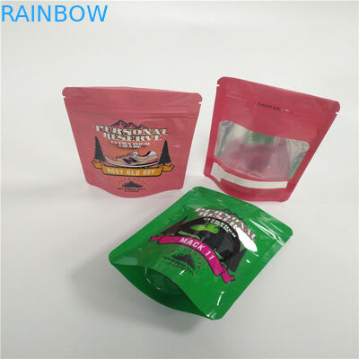 অ্যালুমিনিয়াম ফয়েল 7 জি রিসেসেবল মাইলার স্ট্যান্ড আপ ব্যাগ