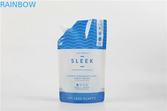 ফুড গ্রেড বিপিএ ফ্রি 5 ওজে 8 ওজন অ্যালুমিনিয়াম ফয়েল স্পাউট পাউচ