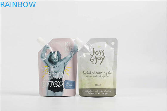 ফুড গ্রেড বিপিএ ফ্রি 5 ওজে 8 ওজন অ্যালুমিনিয়াম ফয়েল স্পাউট পাউচ