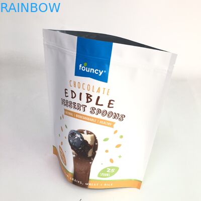 কাস্টমাইজড স্ট্যান্ড আপ ফুড গ্রেড কুকি বাদাম কাজু প্যাকেজিং ব্যাগ ফুড মেলার ব্যাগ