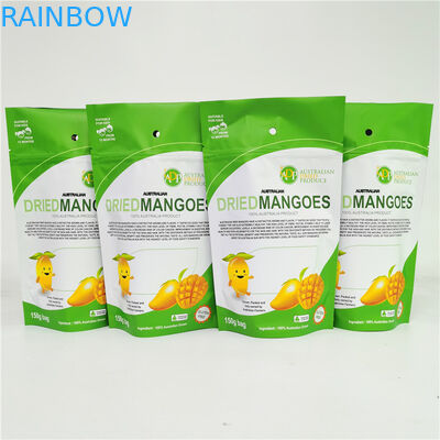 500 গ্রাম 1 কেজি কাস্টমাইজড ডোপ্যাক জিপলক থলি শুকনো ফল প্যাকেজিং ব্যাগ মাইলার ফয়েল ব্যাগ