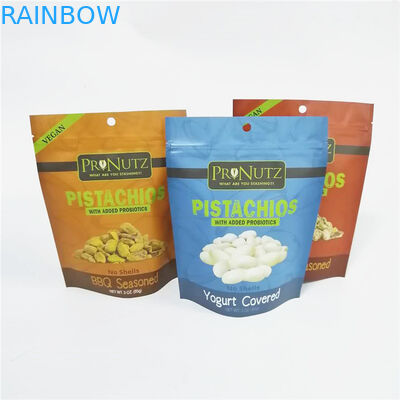 স্তরিত প্লাস্টিক বাদাম ব্যাগ কাজু বাদাম প্যাকেজিং ব্যাগ আপ স্ট্যান্ড