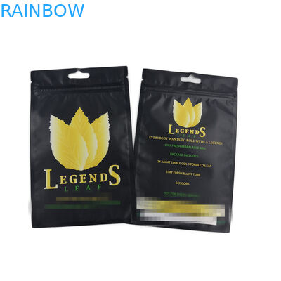 গ্রাভ প্রিন্টিং আর্দ্রতা প্রতিরোধী পুনর্ব্যবহারযোগ্য হার্বাল ইনসেনস প্যাকেজিং ব্যাগ গন্ধ প্রতিরোধী জিপার পকেট