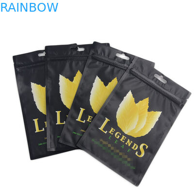 গ্রাভ প্রিন্টিং আর্দ্রতা প্রতিরোধী পুনর্ব্যবহারযোগ্য হার্বাল ইনসেনস প্যাকেজিং ব্যাগ গন্ধ প্রতিরোধী জিপার পকেট