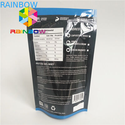 কাস্টম লোগো বায়োডেগ্রেডেবল স্ট্যান্ড আপ প্লাস্টিক থলি চা প্যাকেজিং খাদ্য জিপলক শিপিং আগাছা গন্ধযুক্ত প্রুফ ব্যাগ