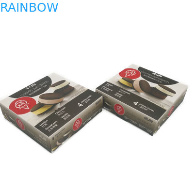 কাস্টম প্রিন্টেড পেপার বক্স প্যাকেজিং কোটিং প্রিন্টিং কেক সিটির জন্য কাস্টম সিএমওয়াইকে রঙ