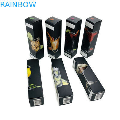 ম্যাট ফিনিস লাইটওয়েট পেপার বক্স প্যাকেজিং ফোল্ডেবল বক্স সিএমওয়াইকে রঙের জন্য রঙ