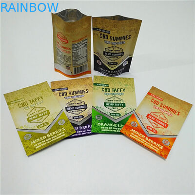 জিপলক ফুলগুলি বীজ ভোজ্য আড়ম্বরাদি আগাছা প্যাকেজিং ব্যাগস শিশু প্রতিরোধী থলি ধূপ স্টিক প্যাকেজিং