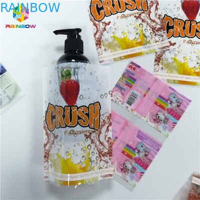 হিট সিল পিভিসি অফসেট প্রিন্টিং সিএমওয়াইকে বেভারেজ সঙ্কুচিত লেবেল