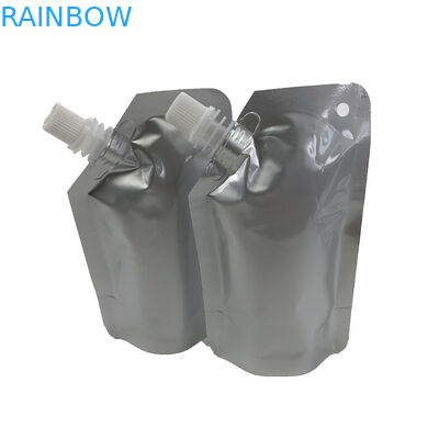 কাস্টমাইজড উচ্চমানের মুদ্রিত থলি স্ট্যান্ডিং আপ স্পাউট পাউচ অ্যালুমিনিয়াম ফয়েল প্যাকেজিং ব্যাগের সাথে শিশুর খাবারের জন্য জিপার সহ