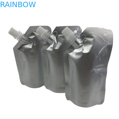 কাস্টমাইজড উচ্চমানের মুদ্রিত থলি স্ট্যান্ডিং আপ স্পাউট পাউচ অ্যালুমিনিয়াম ফয়েল প্যাকেজিং ব্যাগের সাথে শিশুর খাবারের জন্য জিপার সহ