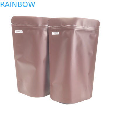 28 ডি ভিপিইটি জিপলক মাইলার অ্যালুমিনিয়াম ফয়েল ব্যাগ ডিগাসিং ভালভের সাথে