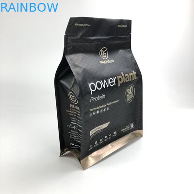 ফ্ল্যাট নীচে 500 কেজি 1 কেজি ভিএমপিইটি সিএমওয়াইকে প্রোটিন পাউডার প্যাকেজিং ব্যাগ