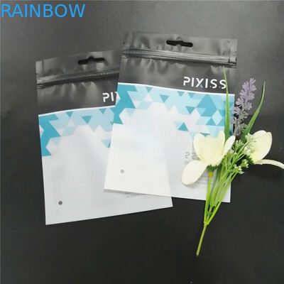 পোশাকের জন্য জিপারের সাথে কালো প্লাস্টিকের ব্যাগগুলির কাস্টম প্রিন্টেড প্যাকেজিংয়ের সরঞ্জামগুলি ইত্যাদি