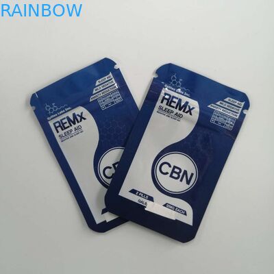 ওজন স্বাস্থ্য হ্রাস পিল প্যাকেজিং গন্ধ প্রুফ অ্যালুমিনিয়াম ফয়েল বীজ গুঁড়া নমুনা জন্য চা ব্যাগ