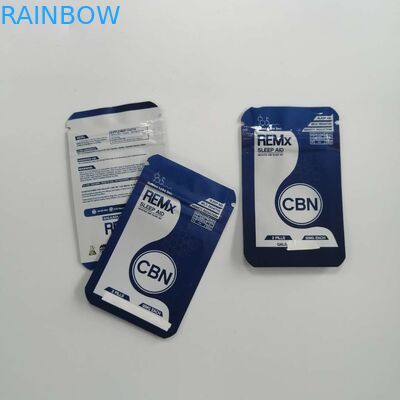 ওজন স্বাস্থ্য হ্রাস পিল প্যাকেজিং গন্ধ প্রুফ অ্যালুমিনিয়াম ফয়েল বীজ গুঁড়া নমুনা জন্য চা ব্যাগ