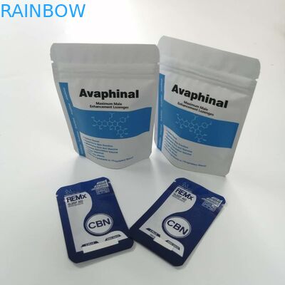 ওজন স্বাস্থ্য হ্রাস পিল প্যাকেজিং গন্ধ প্রুফ অ্যালুমিনিয়াম ফয়েল বীজ গুঁড়া নমুনা জন্য চা ব্যাগ