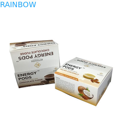 পরিবেশবান্ধব পুনর্ব্যবহারযোগ্য খাদ্য গ্রেড কাস্টম প্রিন্টিং কার্ডবোর্ড প্রোটিন বার কাউন্টার শুকনো নারকেল ডিসপ্লে বাক্স