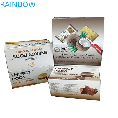 উচ্চ মানের পেপার বক্স ফুড গ্রেড ডোনাট প্যাকেজিং চকোলেট বক্স পেপার কার্ডবোর্ডের ডিসপ্লে বক্স