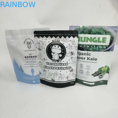 ফুড গ্রেড কাস্টম প্লাস্টিকের সিলার শুকনো খাবারের কাস্টম মশলা প্যাকেজিংয়ের জন্য দাঁড়ান