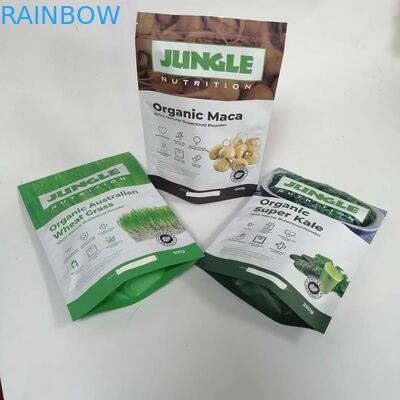 ফুড গ্রেড কাস্টম প্লাস্টিকের সিলার শুকনো খাবারের কাস্টম মশলা প্যাকেজিংয়ের জন্য দাঁড়ান