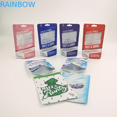 কাস্টমাইজড 3.5 জি 7 জি চাইল্ড প্রুফ স্যাচেটস কুকিজ রন্টজ জঙ্গল বয় ব্যাগ ডাবল জিপ সহ ডাইপ্যাকটি দাঁড় করায়