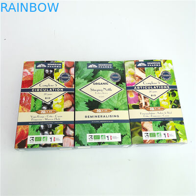 কার্টন উপহার অফসেট প্রিন্টিং 500 গ্রাম ফোল্ডিং ডিসপ্লে বাক্স