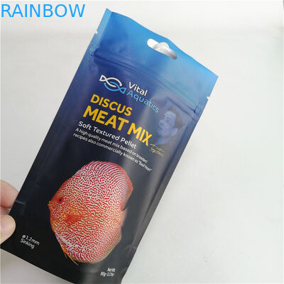 কাস্টমাইজড লোগো খাদ্য প্যাকেজিং পাউচ প্লাস্টিকের মাংস প্যাকেজিংয়ে দাঁড়ান