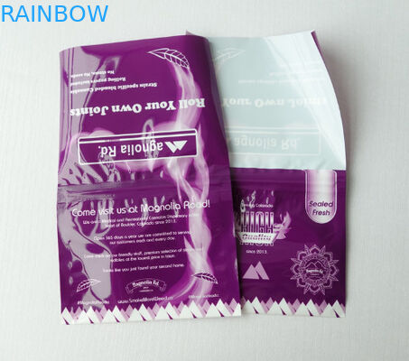 নমুনা মুক্ত প্রিওরেল জিপ সহ আঠালো 50 গ্রাম তামাকের পাউচ সহ তামাকের পাছায় ঘূর্ণায়মান ou