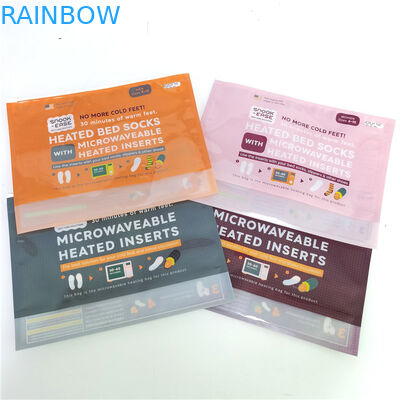 ফুড গ্রেড স্টেরিলাইজার 120 মিমি জিপলক মাইক্রোওয়েভ ওভেন প্লাস্টিকের ব্যাগ