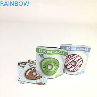 প্লাস্টিকের কুকি ব্যাগ স্ট্যান্ড আপ কাস্টমাইজড পাউচস ফুড গ্রেড ম্যাট ফিনিস ব্যাগ বাদাম / কাজু / ড্রাই ফ্রুট ব্যাগ