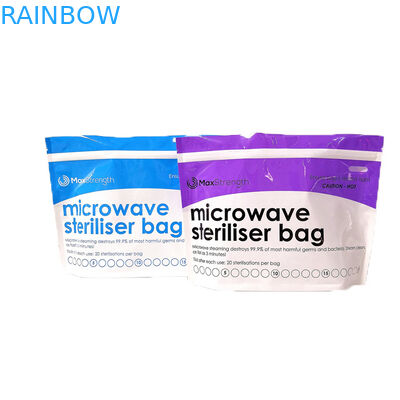 বিপিএ ফ্রি হাই স্ট্যান্ডার্ড স্টেরিল স্ট্যান্ড আপ প্লাস্টিকের শিশুর খাবারের স্টোরেজ থলি ব্যাগ স্তন্যপান করানো স্তনবৃন্ত জীবাণুমুক্ত ব্যাগ