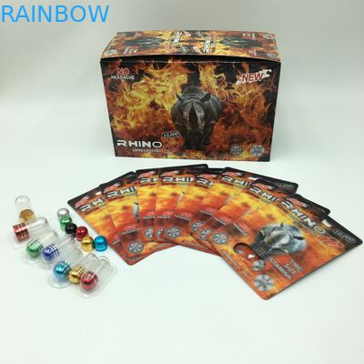 RHINO পিল 60 * 80 সেমি পিভিসি 3 ডি লেন্টিকুলার কার্ড গুলি সহ lets