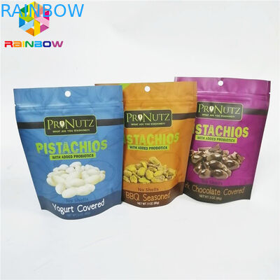 ম্যাট ল্যামিনেটেড ভিএমপিইটি মাইলার জিপলক ব্যাগগুলি দাঁড়াও