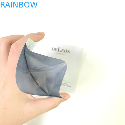 ফ্ল্যাট হোয়াইট মাস্ক ব্যাগ কাস্টমাইজড কসমেটিক স্যাম্পল স্মল Sachet স্যাম্পল ক্রিম প্যাকেজিং ব্যাগ