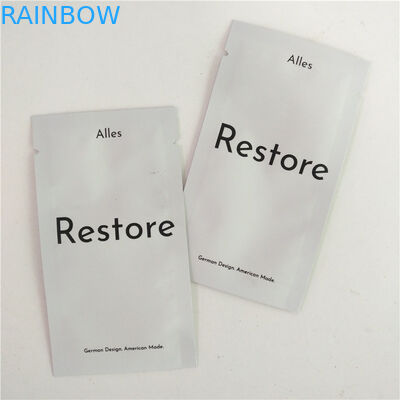 থ্রি সাইড সিল এমওপিপি মাইলার ফয়েল কসমেটিক প্যাকেজিং ব্যাগ