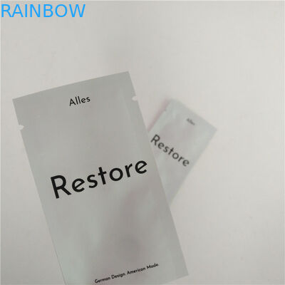 থ্রি সাইড সিল এমওপিপি মাইলার ফয়েল কসমেটিক প্যাকেজিং ব্যাগ