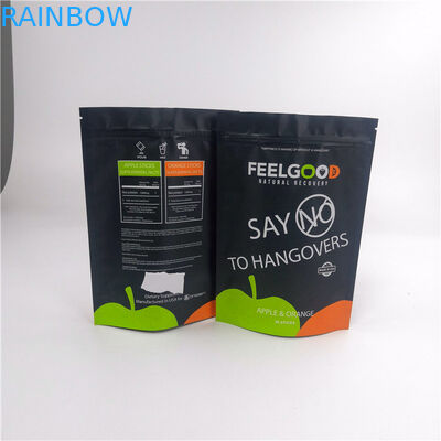 280g ম্যাট ব্ল্যাক ভিএমপেট এমওপিপি অ্যালুমিনিয়াম ফয়েল প্যাকেজিং ব্যাগ