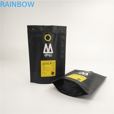 ম্যাট সিএমওয়াইকে গ্র্যাভুর প্রিন্টিং অ্যালুমিনিয়াম ফয়েল পাউচ জিপার / ভালভের সাথে