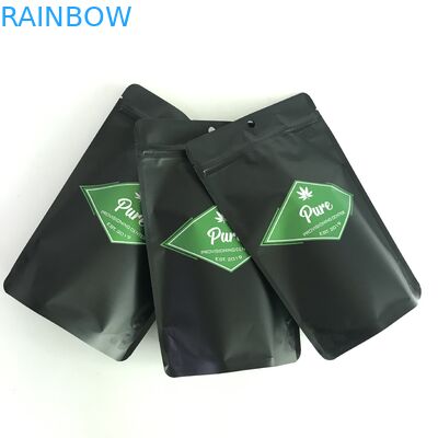 প্যান্টোন কালার গাঁজা মাইলার ব্যাগ প্লাস্টিকের পাউচ প্যাকেজিং