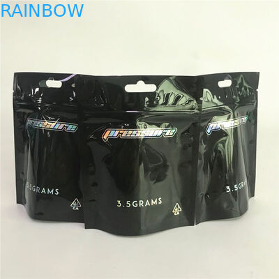 শিশু প্রুফ গাঁজা ম্যাট অ্যালুমিনিয়াম ফয়েল মাইলার ব্যাগ