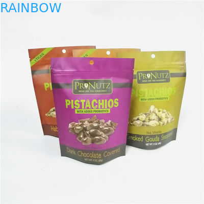 ম্যাট ফিনিশিং পুনর্ব্যবহারযোগ্য এমওপিপি ভিএমপিইটি স্ট্যান্ড আপ জিপলক ব্যাগ