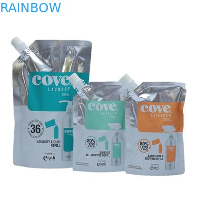 তরল স্যানিটাইজার স্ট্যান্ড আপ ডাইপ্যাক স্ট্যান্ডিং পাউস ডিটারজেন্ট শ্যাম্পু লন্ড্রি পাউচ