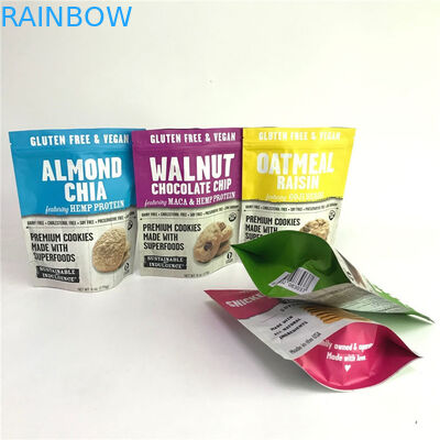 অ্যালুমিনিয়াম ফয়েল গ্রেভর প্রিন্টিং 120 মিমি ফুড প্যাকেজিং ব্যাগ