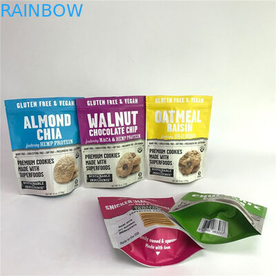 অ্যালুমিনিয়াম ফয়েল গ্রেভর প্রিন্টিং 120 মিমি ফুড প্যাকেজিং ব্যাগ