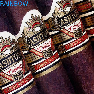 সিএমওয়াইকে রঙ 70 মিমি সোনার স্ট্যাম্পিং হাতা লেবেল সঙ্কুচিত করুন