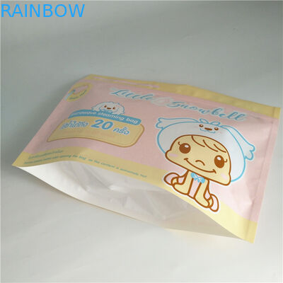 গ্র্যাভর প্রিন্টিং ল্যামিনেটেড মাইক্রোওয়েভ স্টিম স্টেরিলাইজার পাউচ