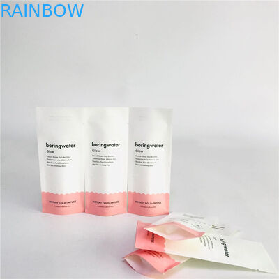 পুনর্নবীকরণযোগ্য গ্র্যাচার মুদ্রণ পিএলএ বায়োডেগ্র্যাডেযোগ্য ক্র্যাফ্ট পেপার ব্যাগ