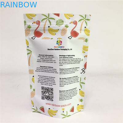 3.5 জি উইড রন্টজ প্লাস্টিকের এসজিএস জিপলক মেলার স্ট্যান্ড আপ ব্যাগ